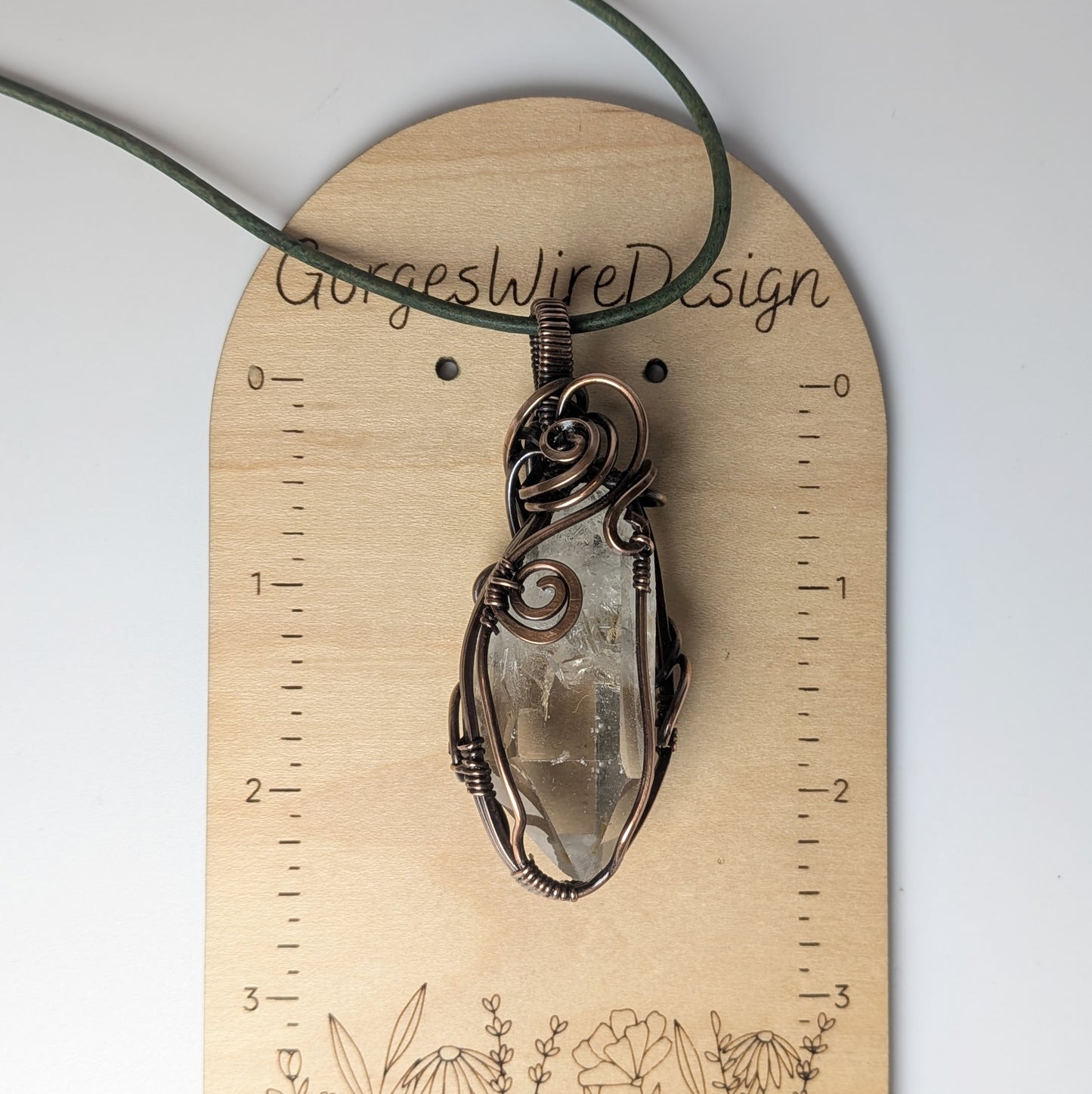 Large Quartz Point Necklace