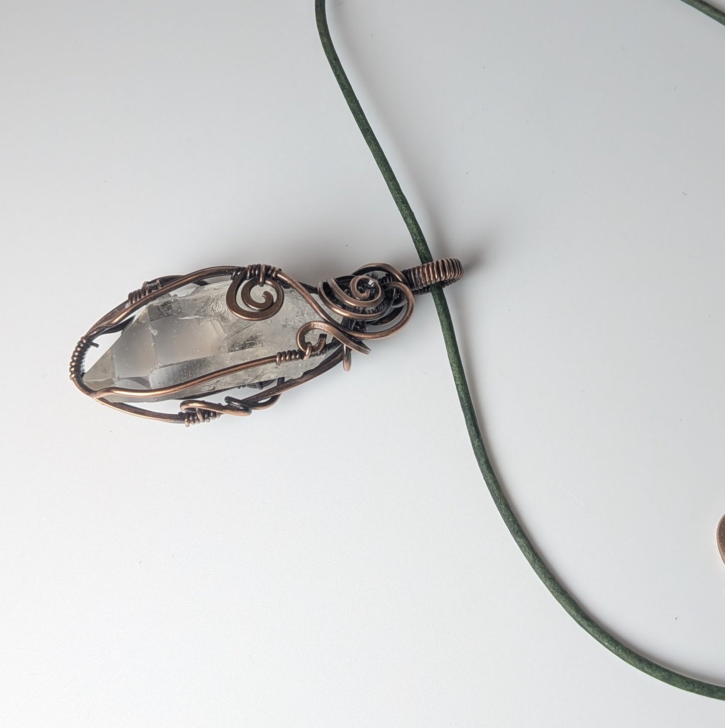 Large Quartz Point Necklace