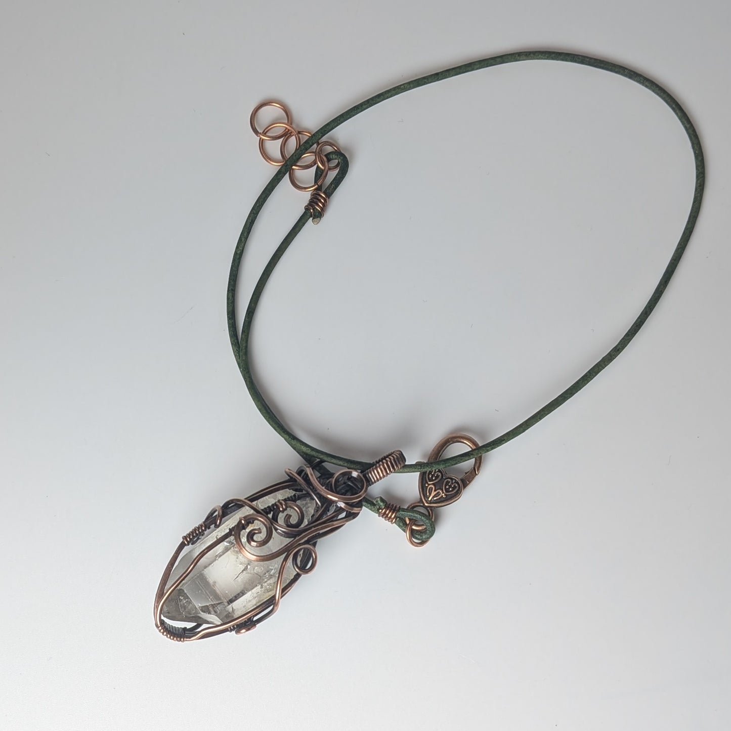 Large Quartz Point Necklace