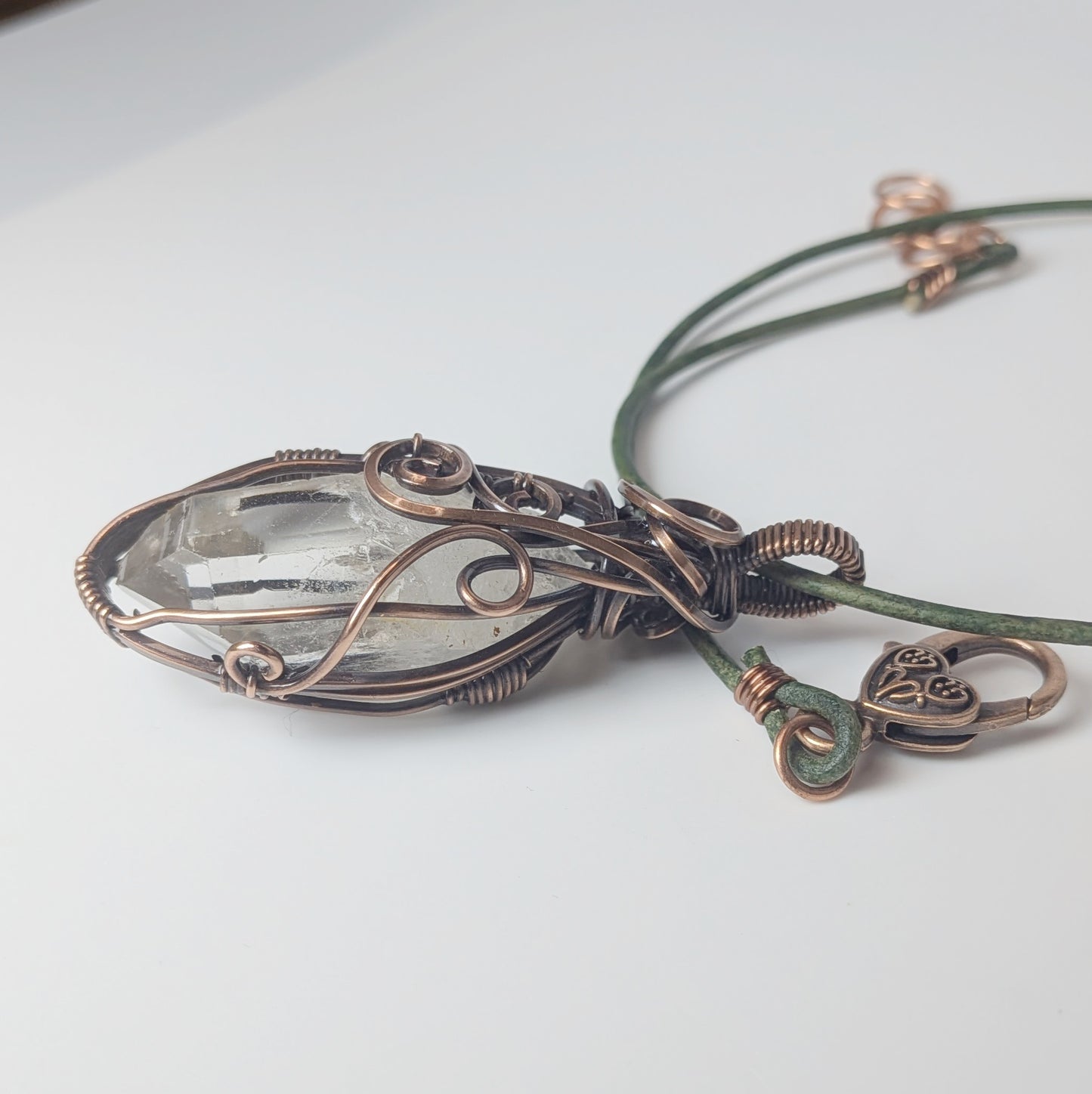 Large Quartz Point Necklace