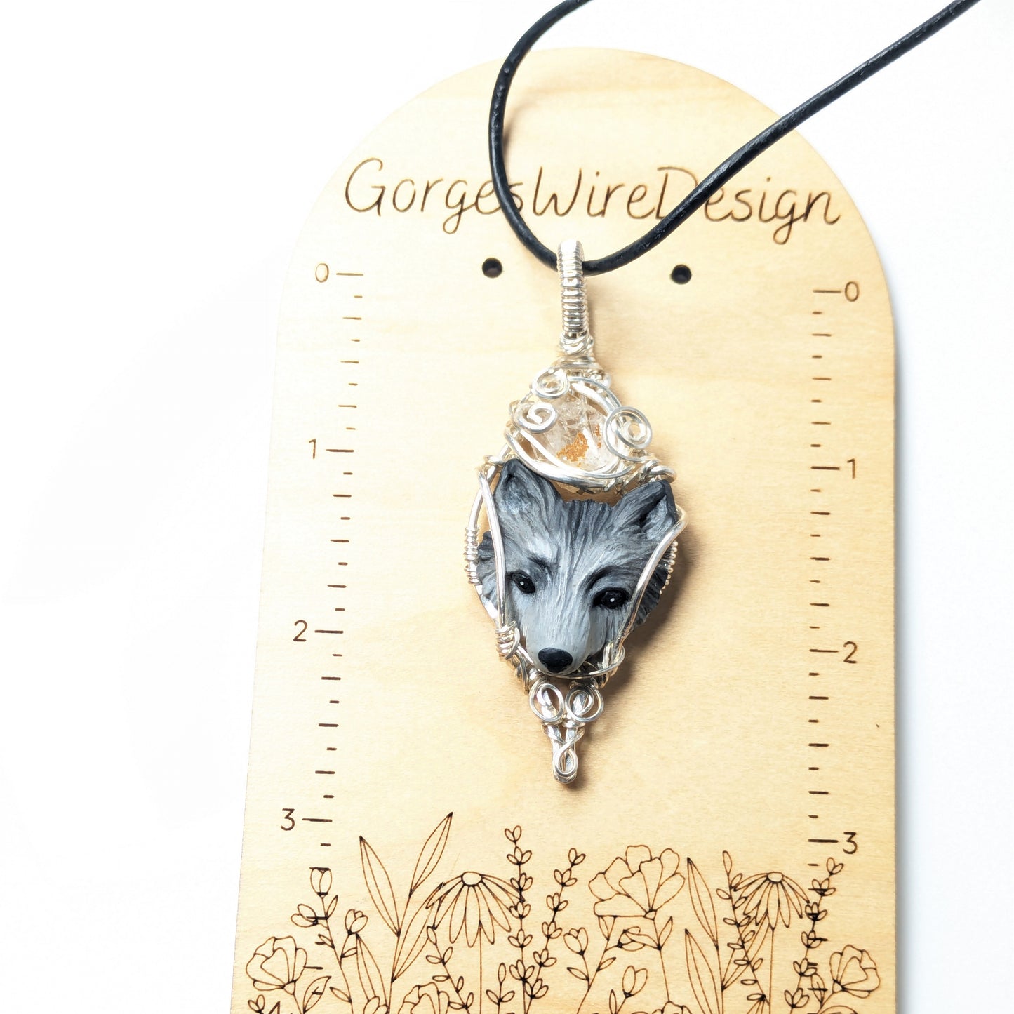 Wolf Head Necklace