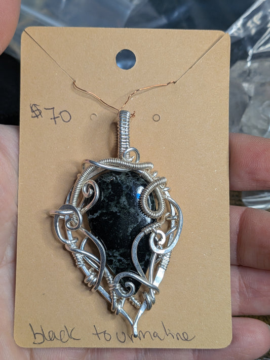 *Clearance* Black Tourmaline Pendant
